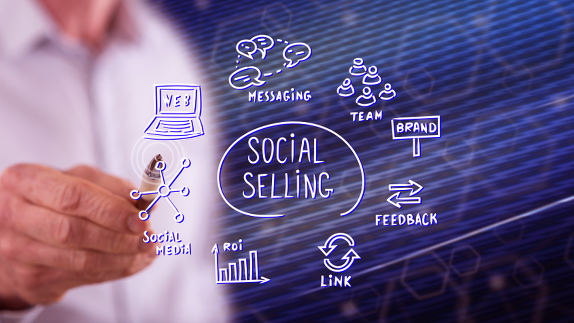 Digital marketing and social selling strategies with DGAS