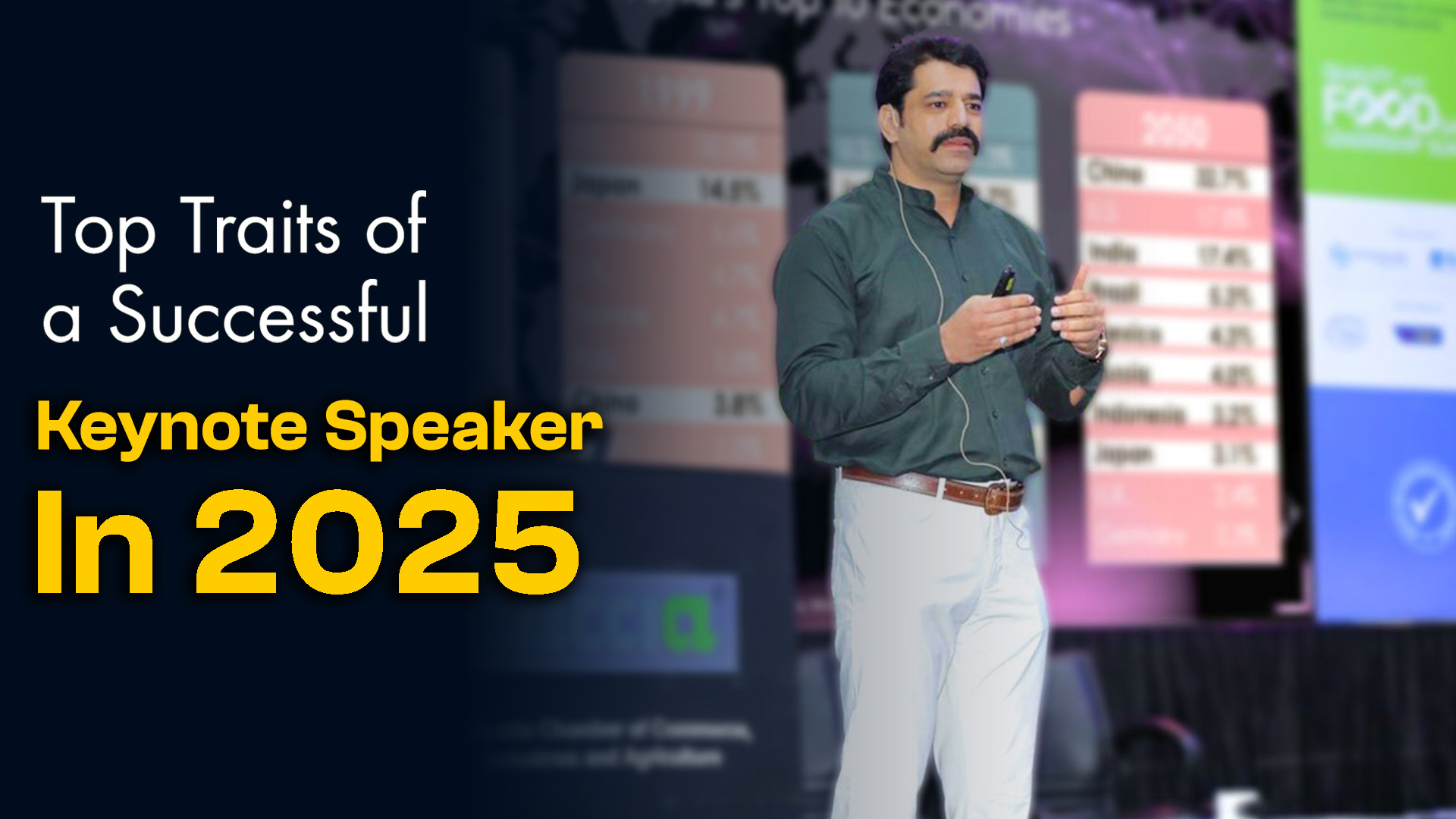 Top traits of a successful keynote speaker in 2025